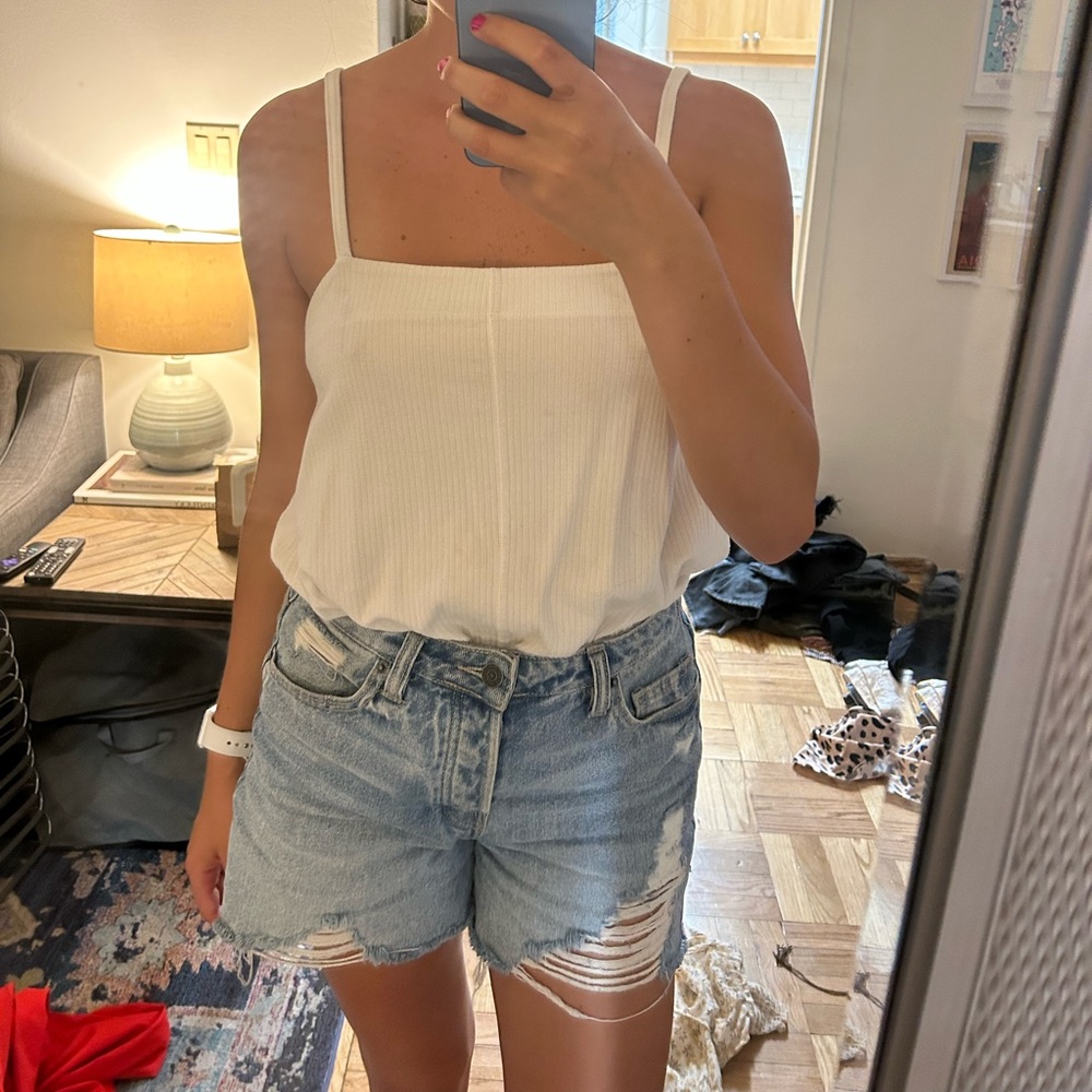 Free people white bodysuit